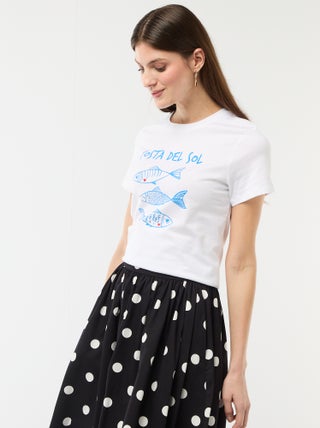 T-shirt estampada