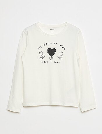 T-shirt estampada