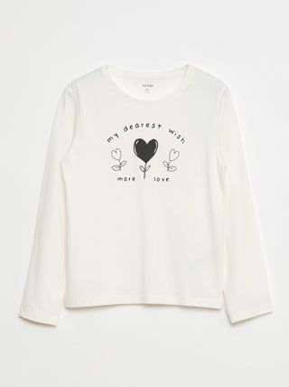 T-shirt estampada