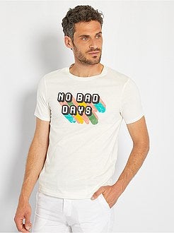 T-shirt estampada - Kiabi