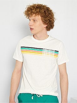 T-shirt estampada - Kiabi