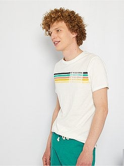 T-shirt estampada - Kiabi