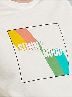 T-shirt estampada - Kiabi