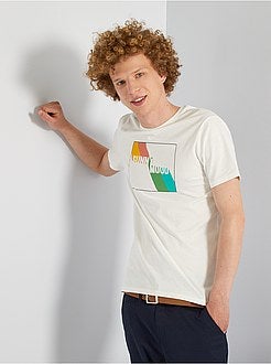 T-shirt estampada - Kiabi