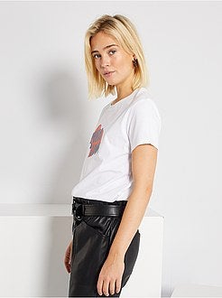 T-shirt estampada - Kiabi