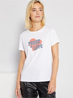 T-shirt estampada - Kiabi