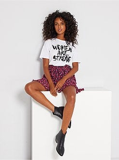 T-shirt estampada - Kiabi