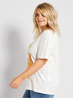 T-shirt estampada - Kiabi