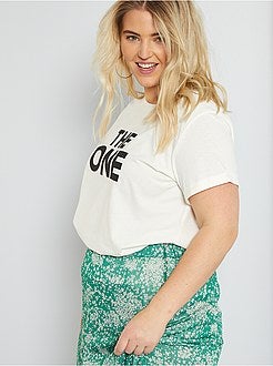 T-shirt estampada - Kiabi