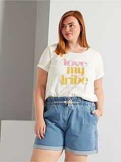 T-shirt estampada - Kiabi