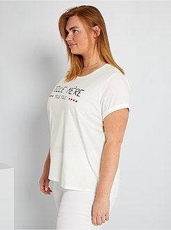 T-shirt estampada - Kiabi