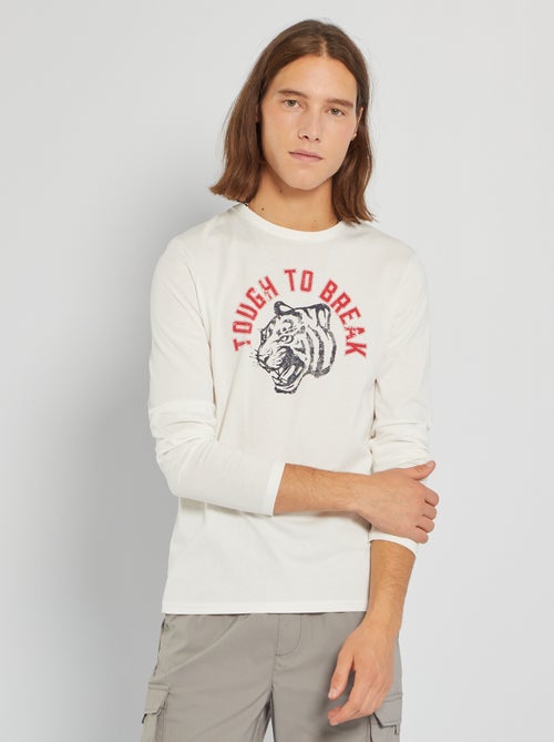 T-shirt estampada - Kiabi