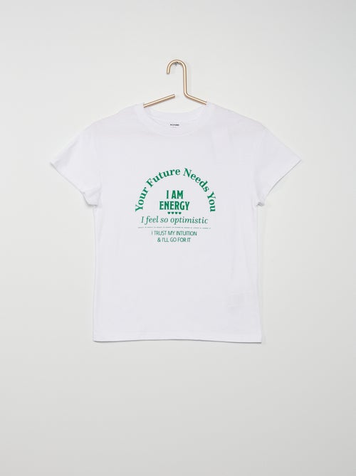 T-shirt estampada - Kiabi