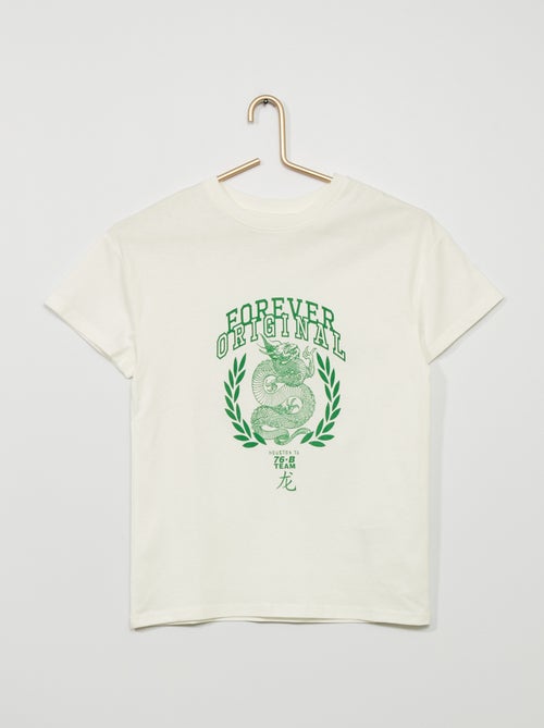 T-shirt estampada - Kiabi