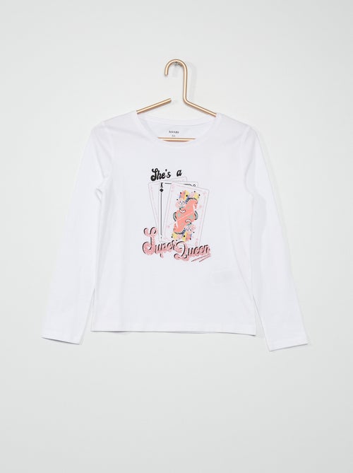 T-shirt estampada - Kiabi