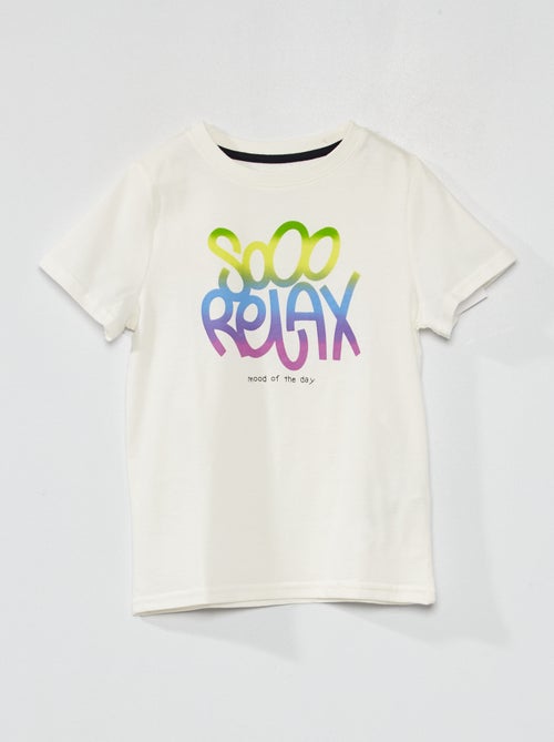 T-shirt estampada - Kiabi