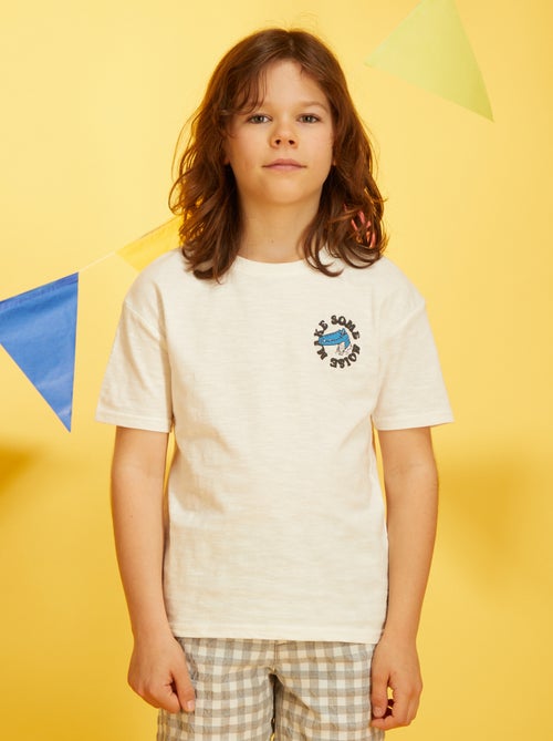 T-shirt estampada - Kiabi
