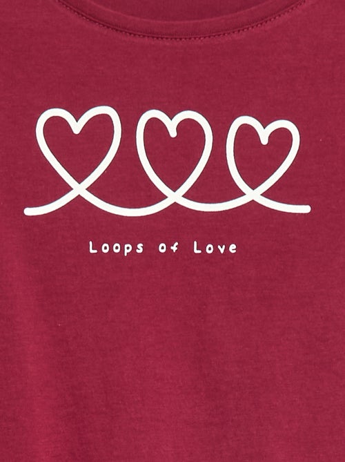 T-shirt estampada - Kiabi