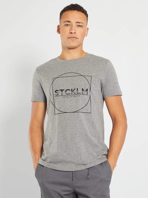 T-shirt estampada - Kiabi