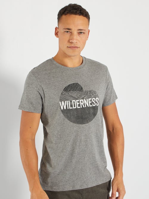 T-shirt estampada - Kiabi