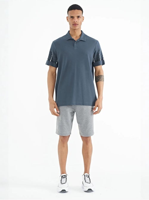 T-shirt estampada com gola polo tommy - Kiabi T-shirt estampada com gola polo tommy - Kiabi