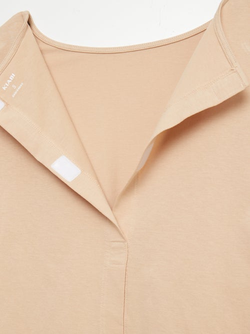 T-shirt estampada com mensagem - So Easy - Kiabi