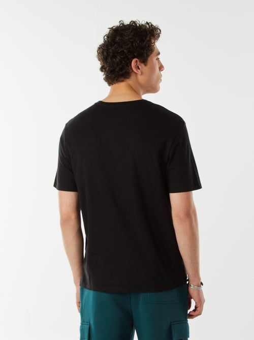 T-shirt estampada com mensagem - Kiabi