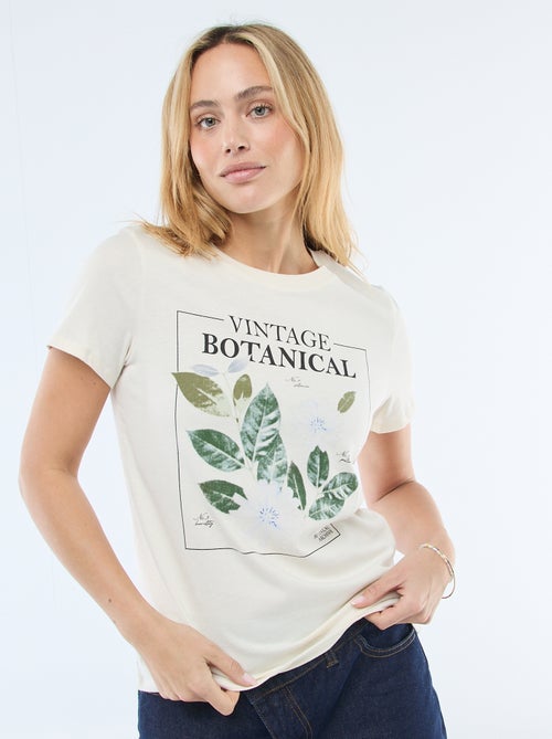 T-shirt estampada - Kiabi