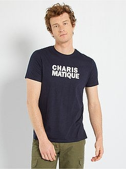 T-shirt estampada de conceção ecológica - Kiabi