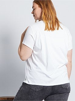 T-shirt estampada de conceção ecológica - Kiabi