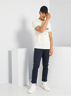 T-shirt estampada de conceção ecológica - Kiabi