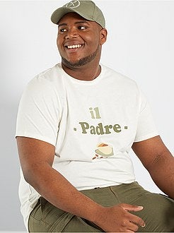 T-shirt estampada de conceção ecológica - Kiabi