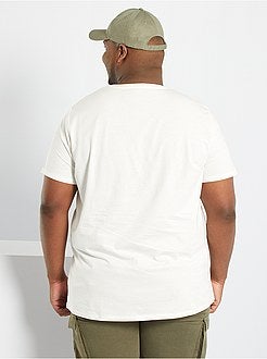 T-shirt estampada de conceção ecológica - Kiabi