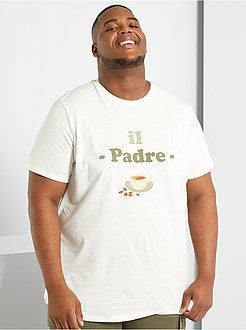 T-shirt estampada de conceção ecológica - Kiabi