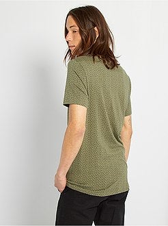 T-shirt estampada de conceção ecológica - Kiabi