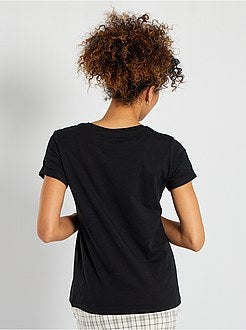 T-shirt estampada de conceção ecológica - Kiabi