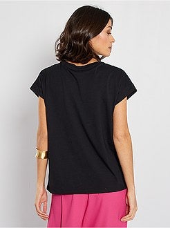 T-shirt estampada de conceção ecológica - Kiabi