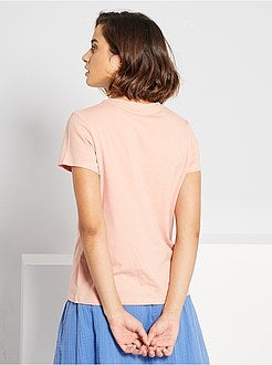 T-shirt estampada de conceção ecológica - Kiabi