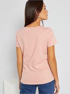 T-shirt estampada de conceção ecológica - Kiabi