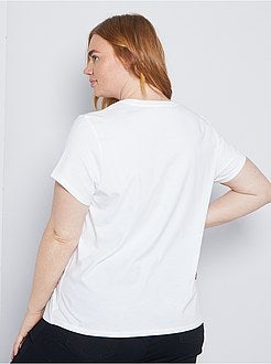 T-shirt estampada de conceção ecológica - Kiabi