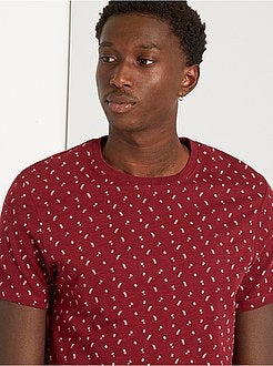 T-shirt estampada de conceção ecológica - Kiabi