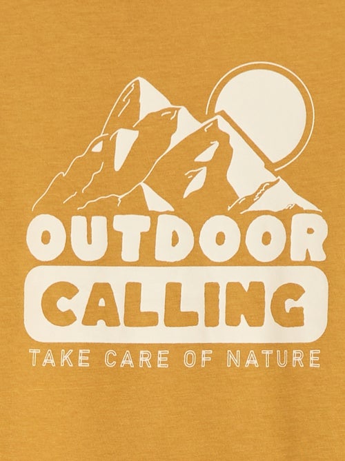 T-shirt estampada de fantasia de manga comprida - Kiabi