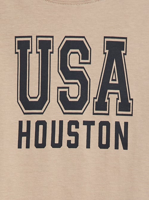 T-shirt estampada de fantasia de manga comprida - Kiabi