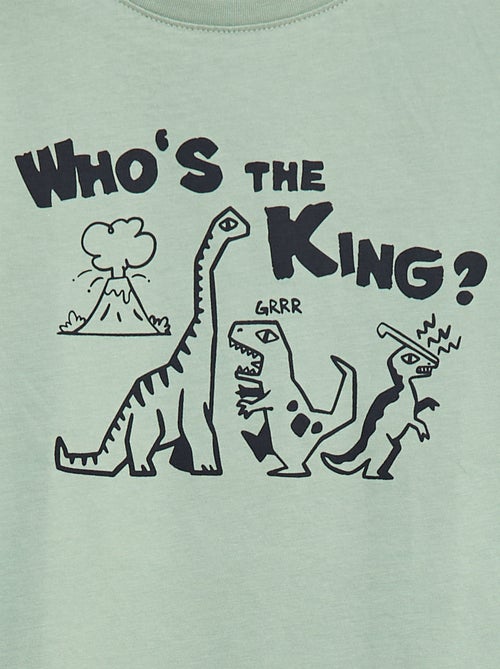 T-shirt estampada de fantasia de manga comprida - Kiabi