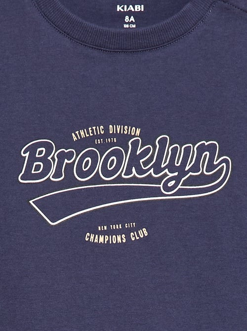 T-shirt estampada de manga curta - Coleção fácil de vestir - Kiabi T-shirt estampada de manga curta - Coleção fácil de vestir - Kiabi