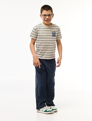 T-shirt estampada de manga curta - Coleção fácil de vestir