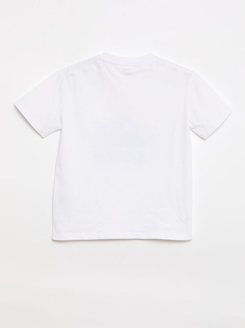 T-shirt estampada de manga curta - Coleção fácil de vestir - Kiabi T-shirt estampada de manga curta - Coleção fácil de vestir - Kiabi