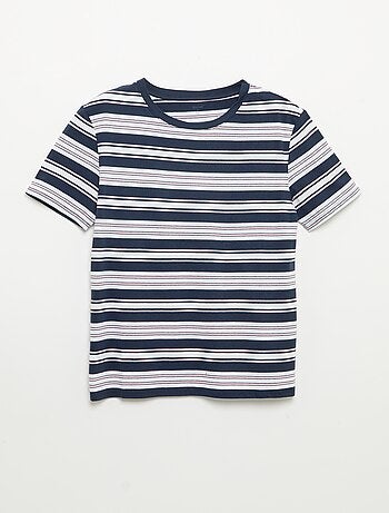 T-shirt estampada de manga curta - Fácil de vestir