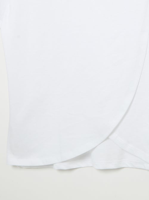 T-shirt estampada de manga curta - Fácil de vestir - Kiabi