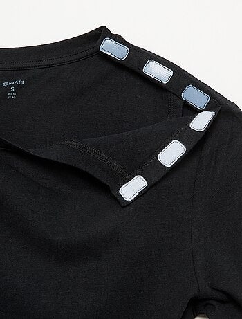 T-shirt estampada de manga curta - Fácil de vestir
